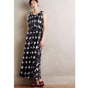 Anthropologie Dear Creatures Inkwash Maxi Dress sz. M